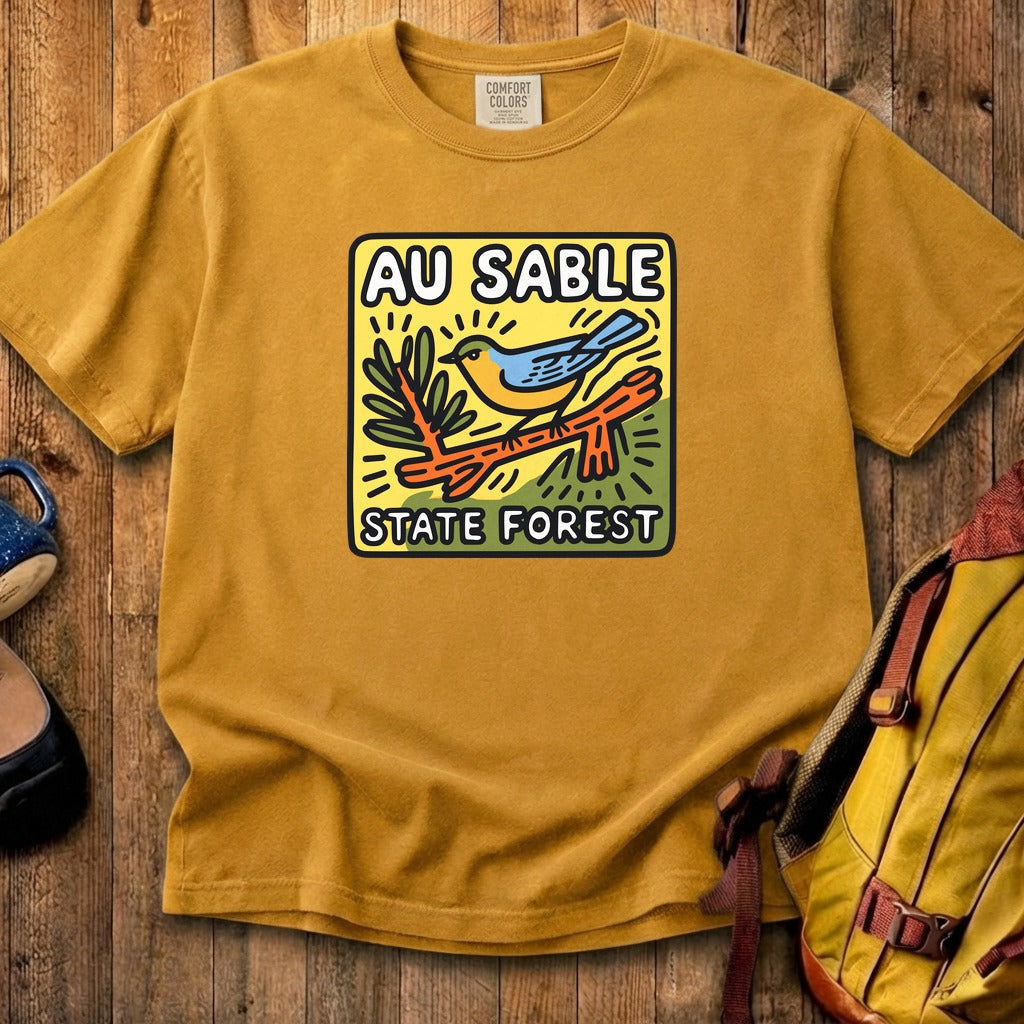 Au Sable State Forest Cotton T-Shirt