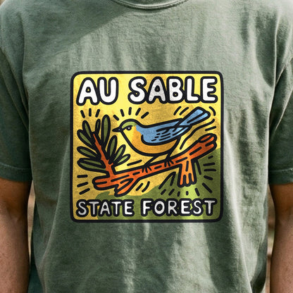 Au Sable State Forest Cotton T-Shirt