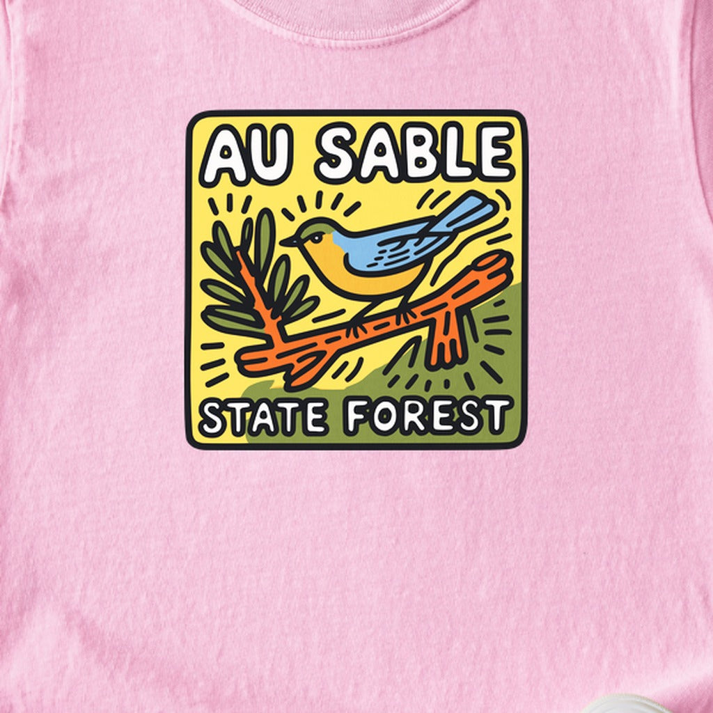 Au Sable State Forest Kids Cotton T-Shirt
