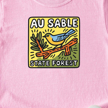 Au Sable State Forest Kids Cotton T-Shirt
