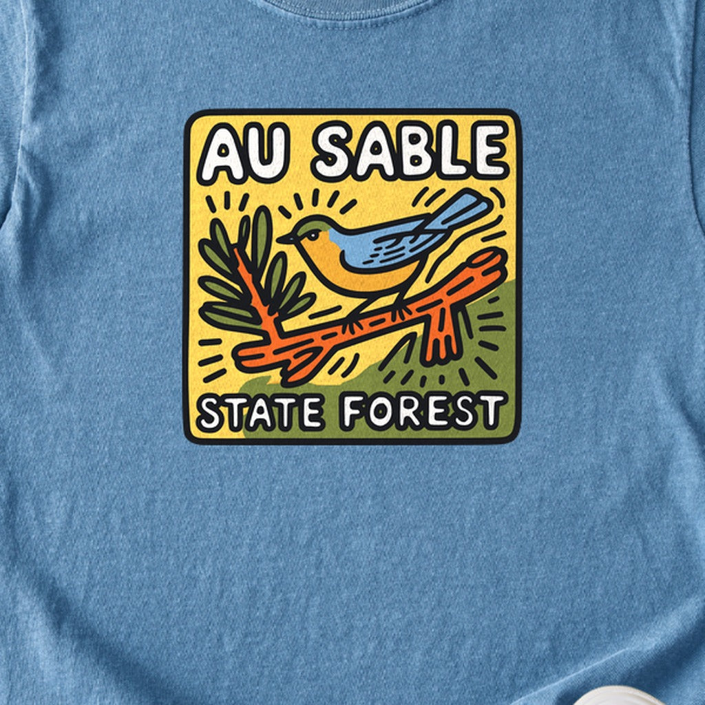 Au Sable State Forest Kids Cotton T-Shirt