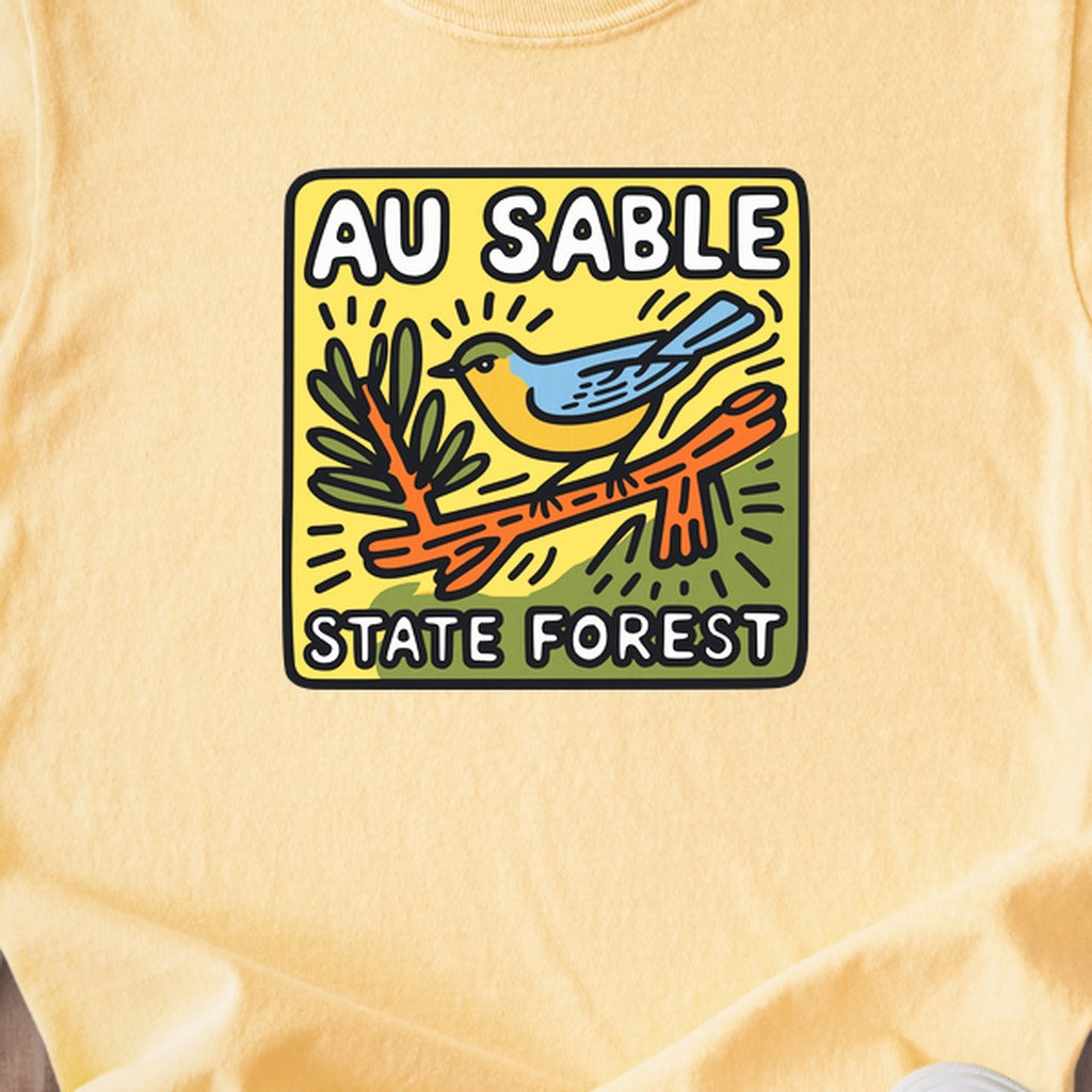 Au Sable State Forest Kids Cotton T-Shirt