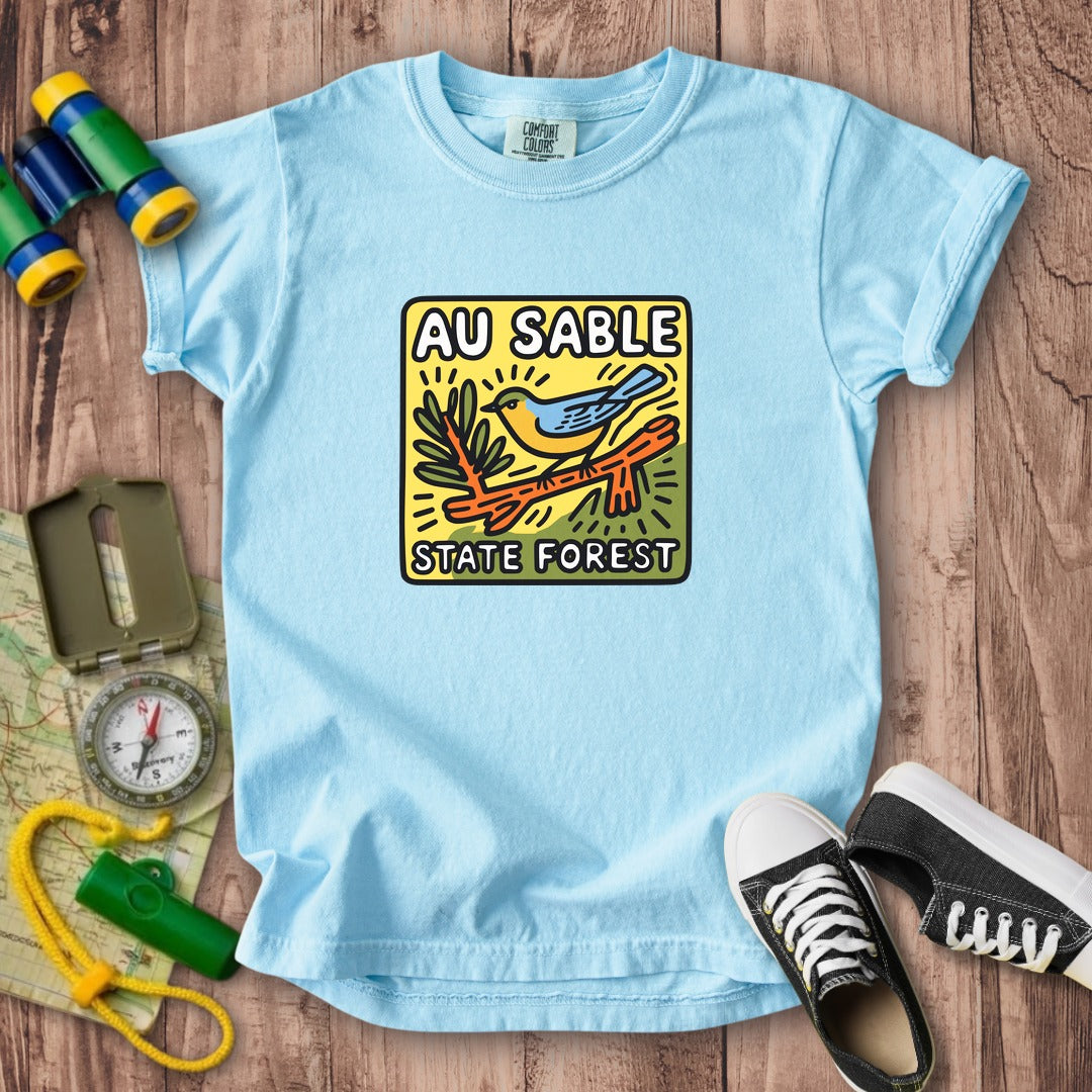Au Sable State Forest Kids Cotton T-Shirt