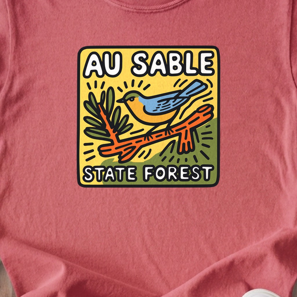 Au Sable State Forest Kids Cotton T-Shirt