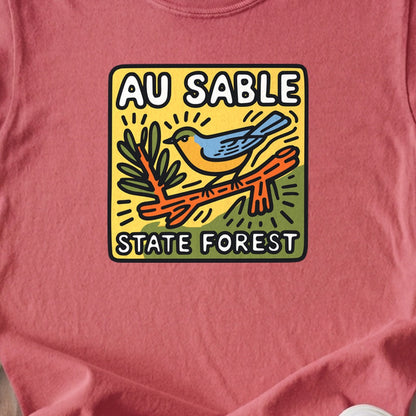 Au Sable State Forest Kids Cotton T-Shirt