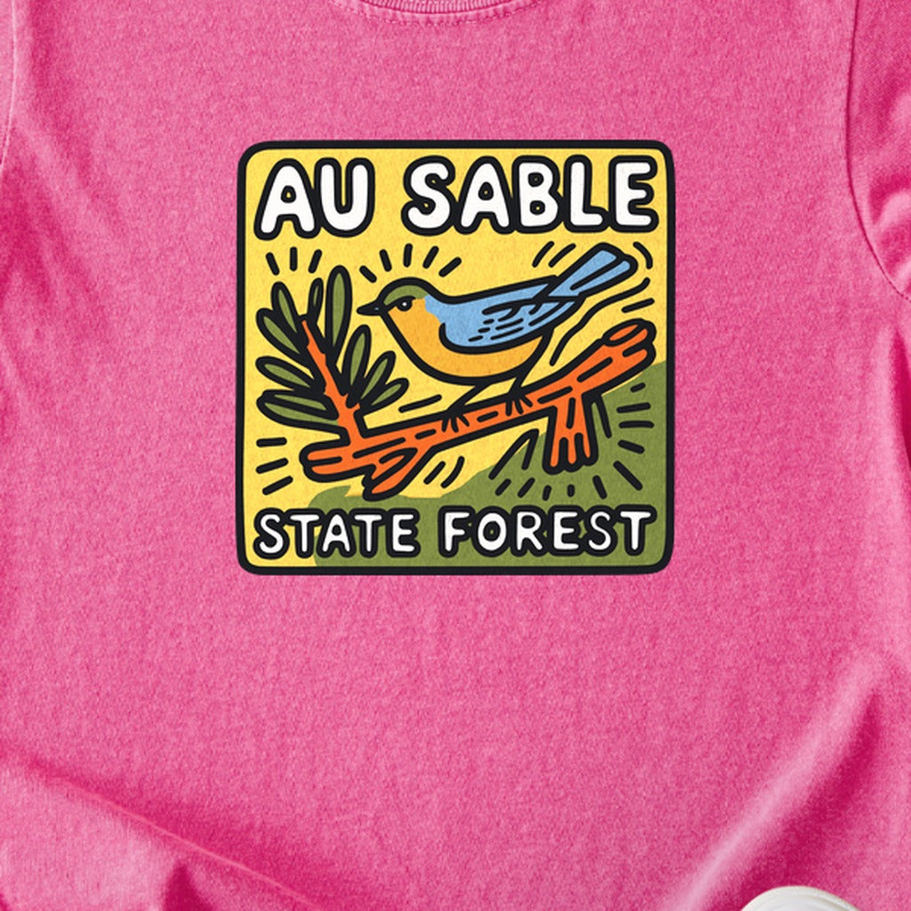 Au Sable State Forest Kids Cotton T-Shirt