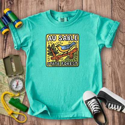 Au Sable State Forest Kids Cotton T-Shirt