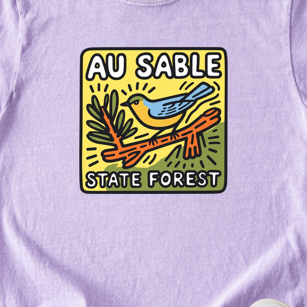 Au Sable State Forest Kids Cotton T-Shirt