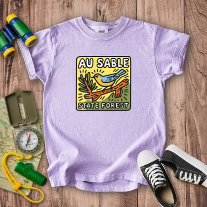 Au Sable State Forest Kids Cotton T-Shirt