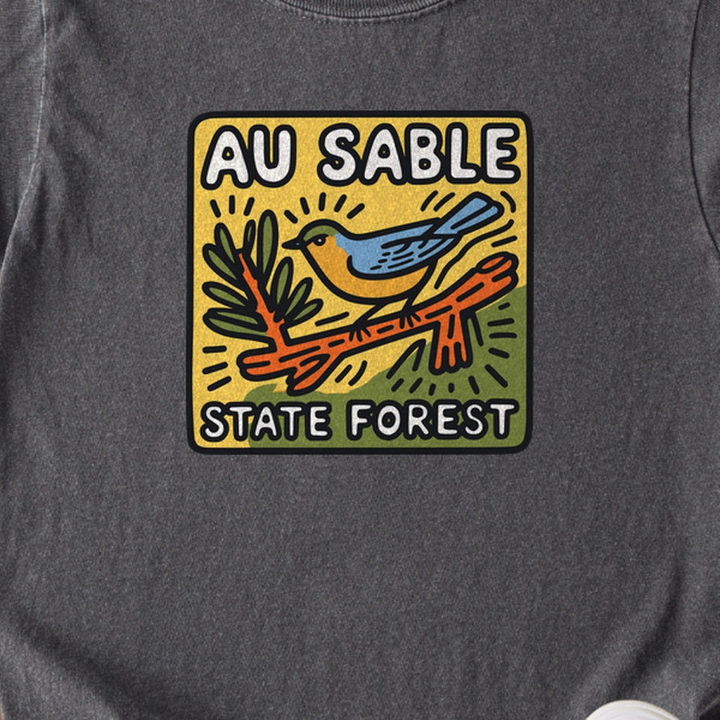 Au Sable State Forest Kids Cotton T-Shirt