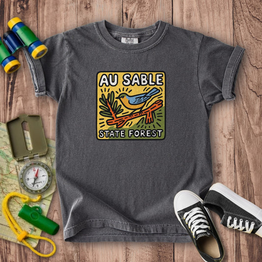 Au Sable State Forest Kids Cotton T-Shirt