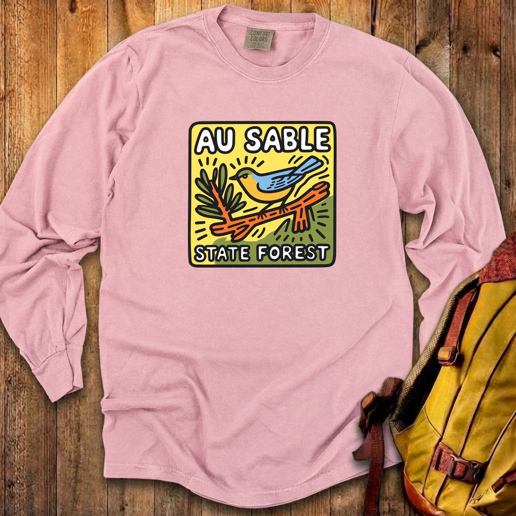 Au Sable State Forest Cotton Long Sleeve