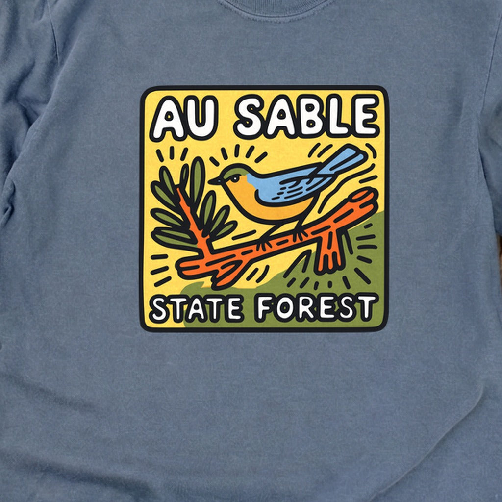 Au Sable State Forest Cotton Long Sleeve