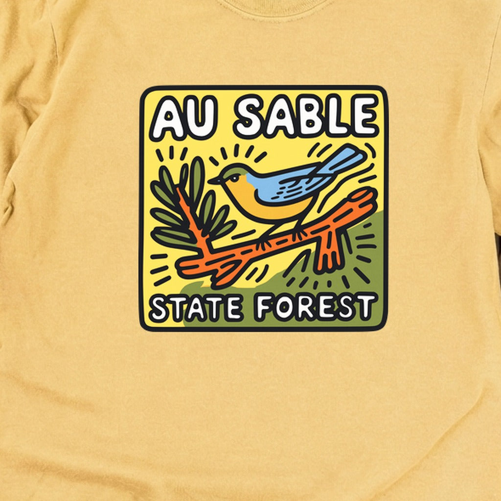 Au Sable State Forest Cotton Long Sleeve