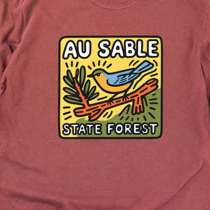 Au Sable State Forest Cotton Long Sleeve