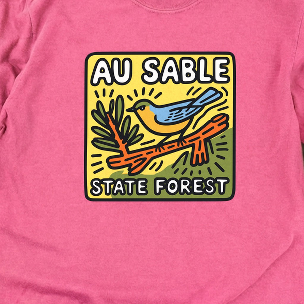 Au Sable State Forest Cotton Long Sleeve