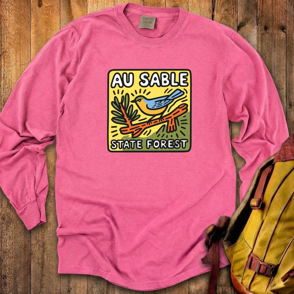 Au Sable State Forest Cotton Long Sleeve