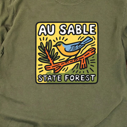 Au Sable State Forest Cotton Long Sleeve