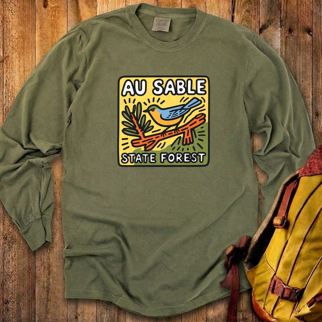 Au Sable State Forest Cotton Long Sleeve
