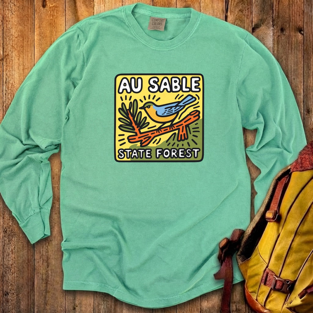 Au Sable State Forest Cotton Long Sleeve