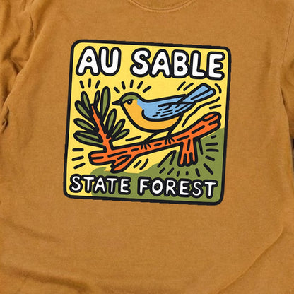 Au Sable State Forest Cotton Long Sleeve