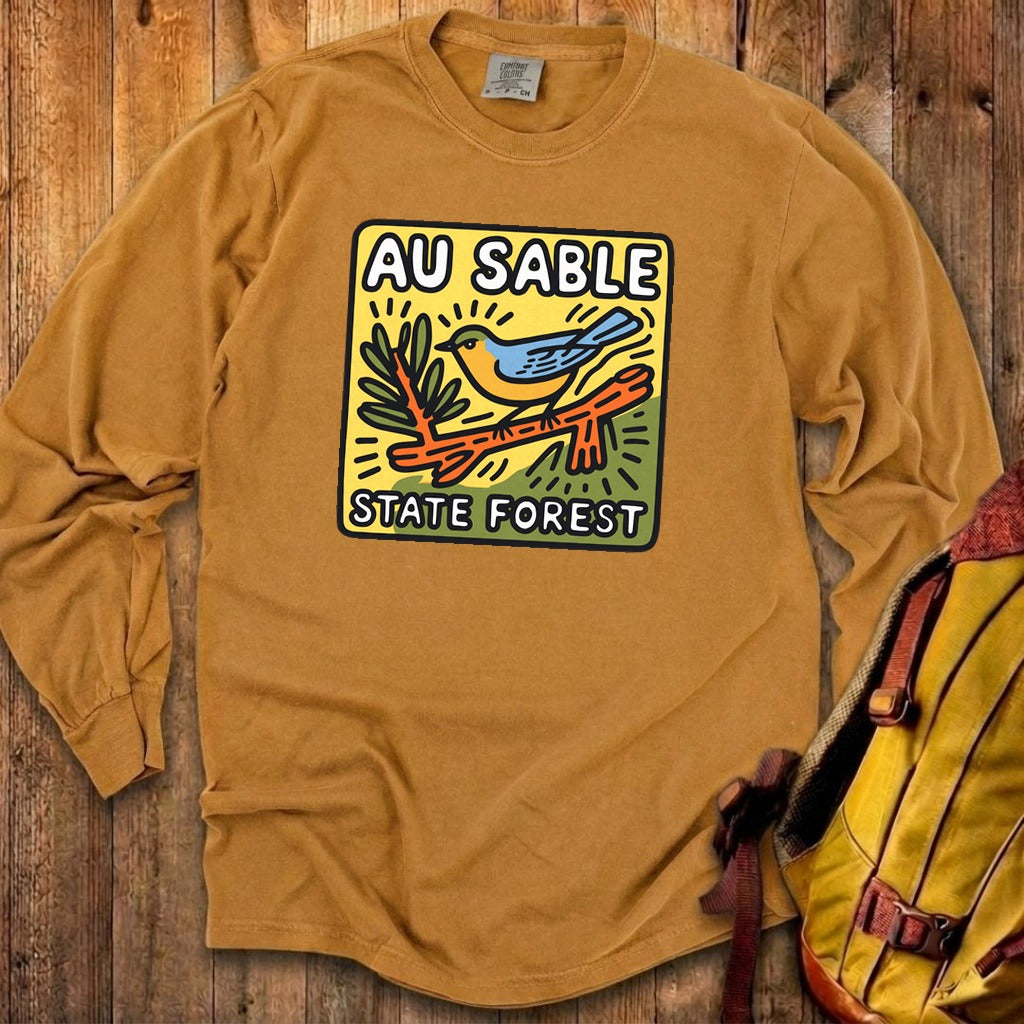 Au Sable State Forest Cotton Long Sleeve