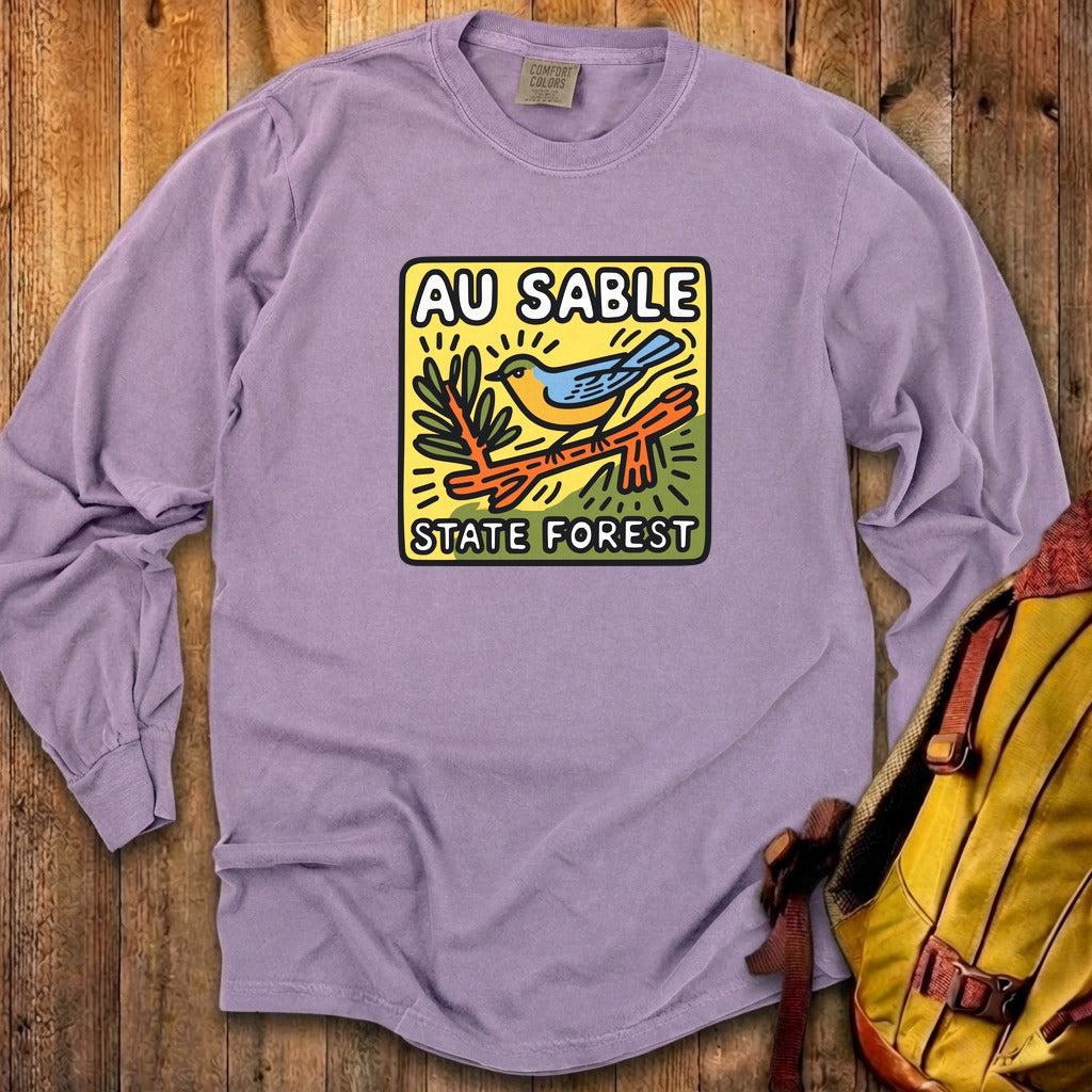Au Sable State Forest Cotton Long Sleeve