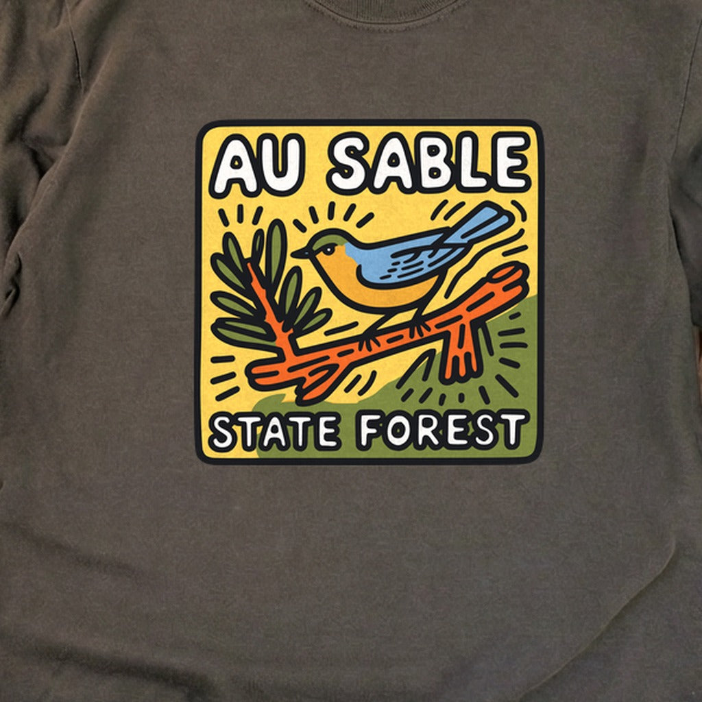 Au Sable State Forest Cotton Long Sleeve