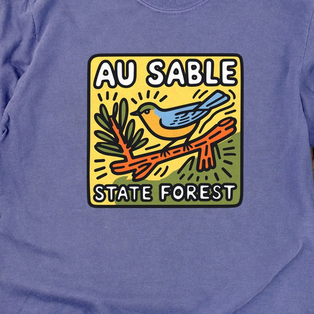 Au Sable State Forest Cotton Long Sleeve