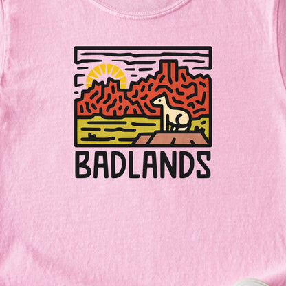 Badlands National Park Kids Cotton T-Shirt