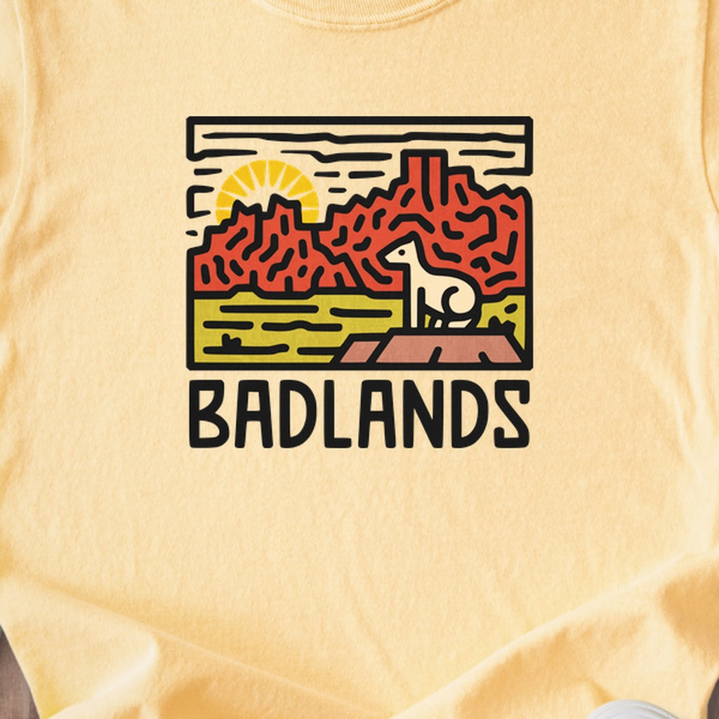 Badlands National Park Kids Cotton T-Shirt