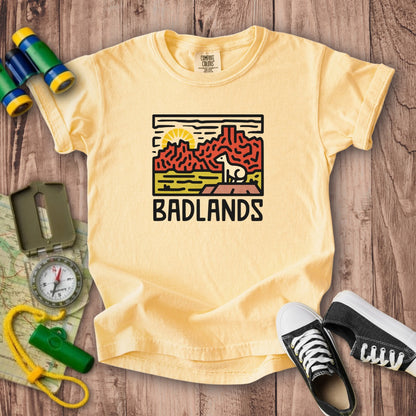 Badlands National Park Kids Cotton T-Shirt