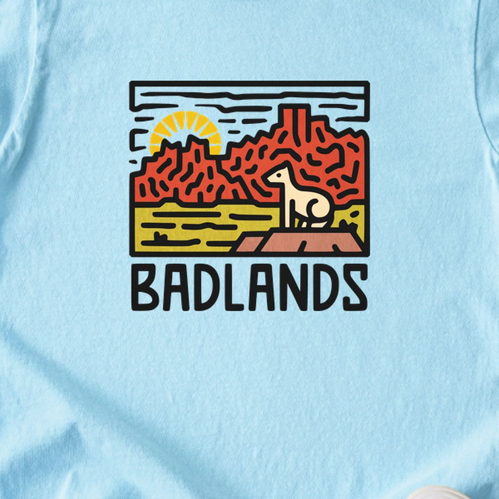 Badlands National Park Kids Cotton T-Shirt