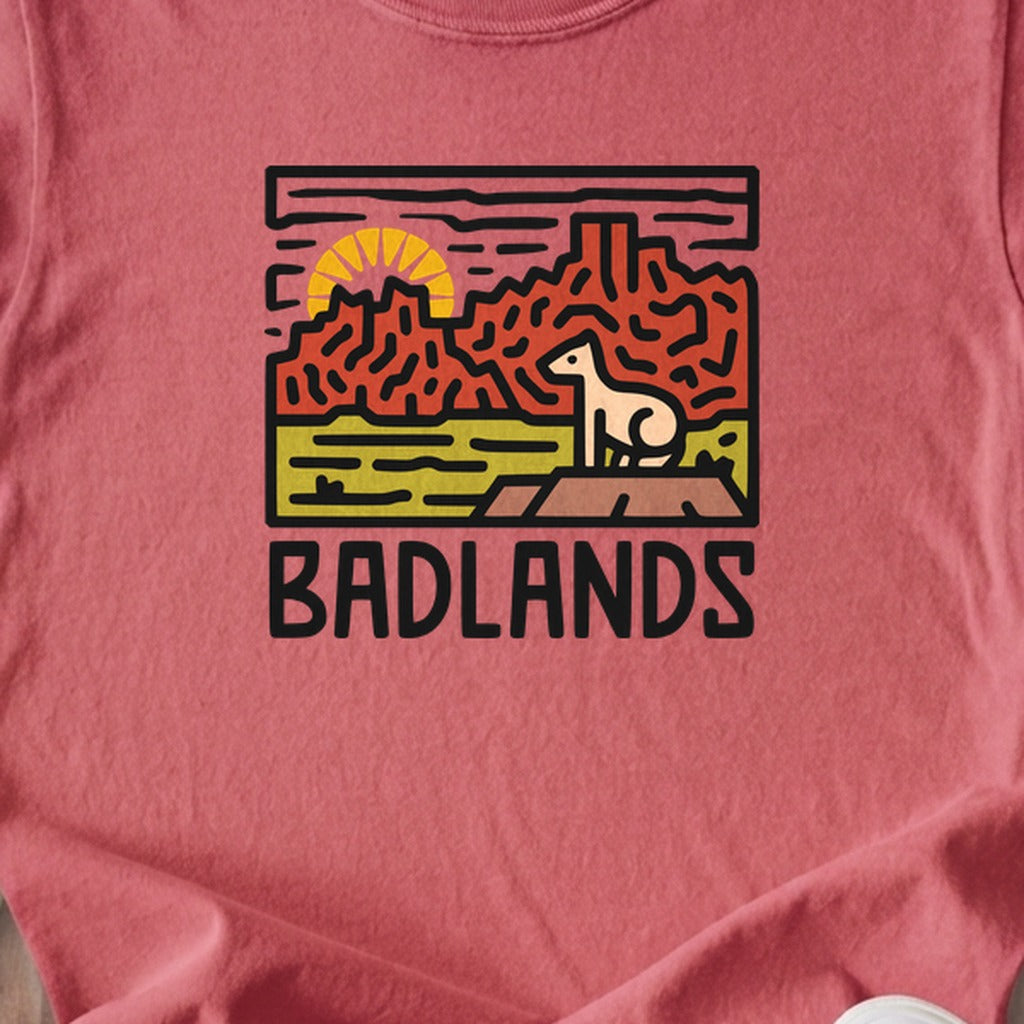 Badlands National Park Kids Cotton T-Shirt