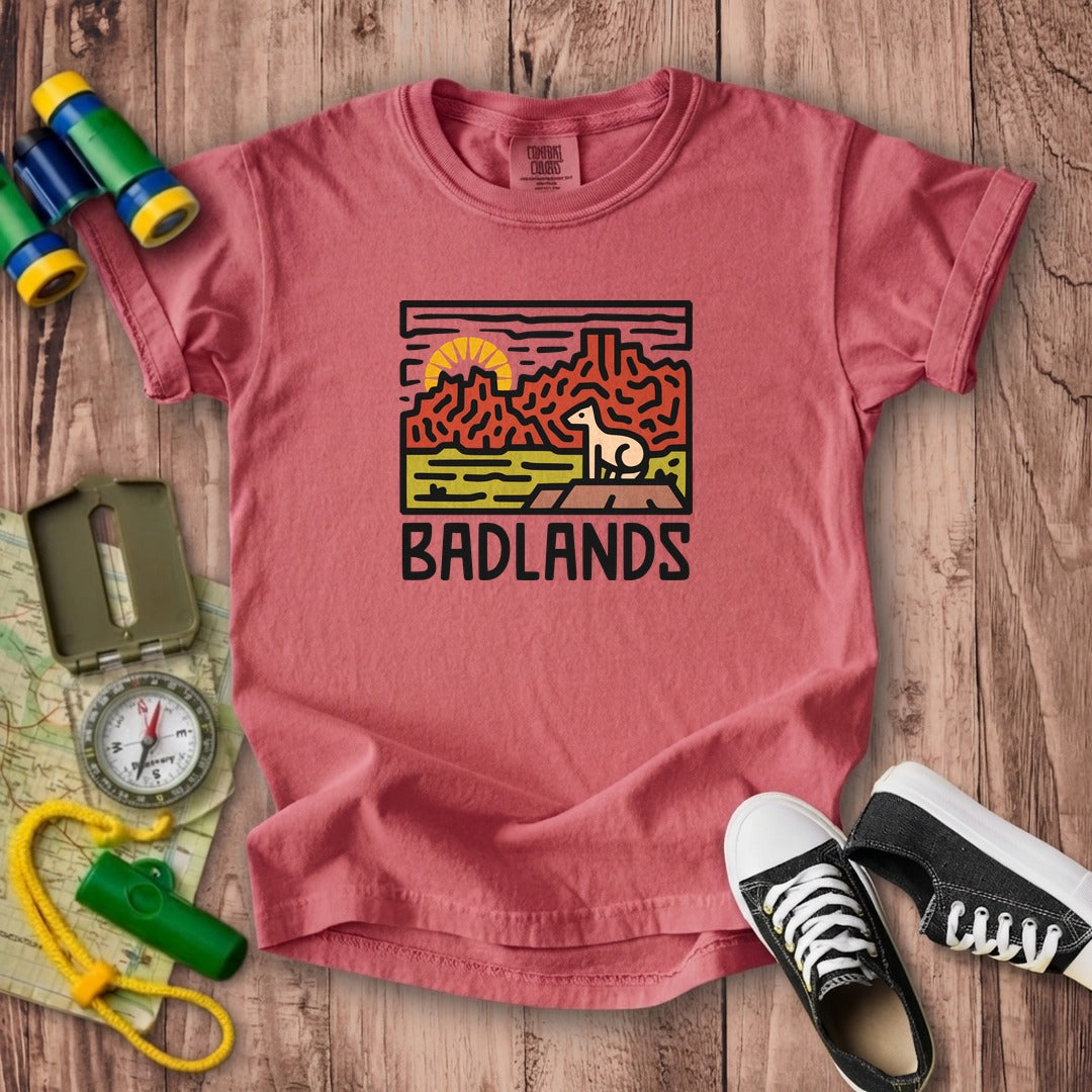Badlands National Park Kids Cotton T-Shirt