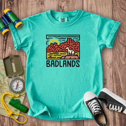 Badlands National Park Kids Cotton T-Shirt
