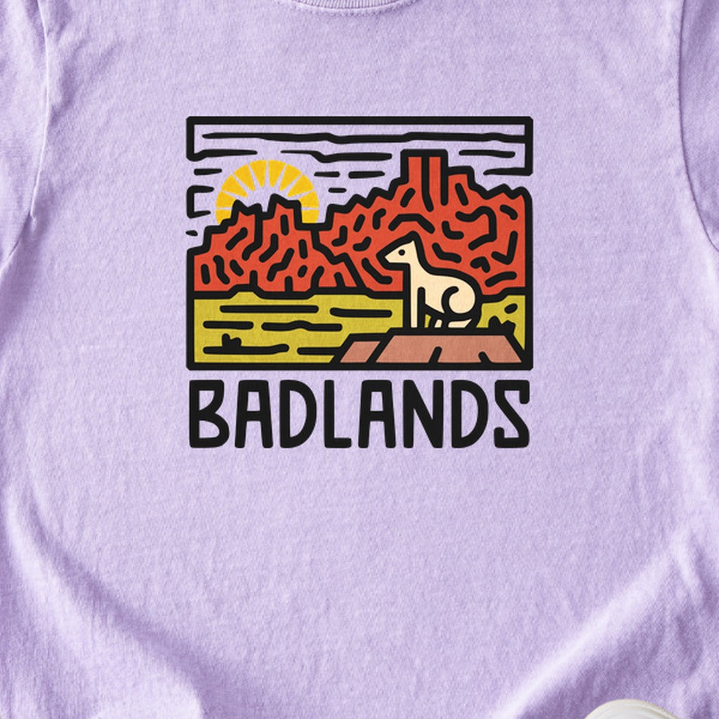 Badlands National Park Kids Cotton T-Shirt