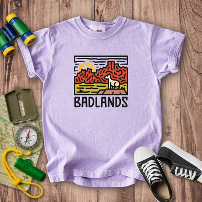 Badlands National Park Kids Cotton T-Shirt