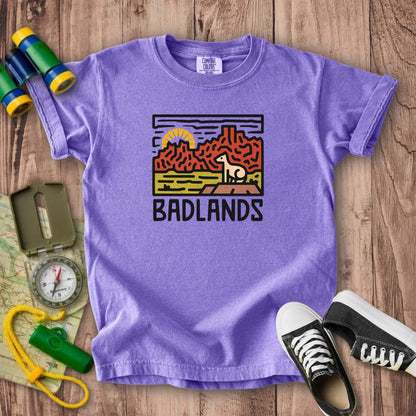 Badlands National Park Kids Cotton T-Shirt