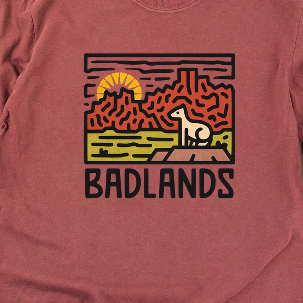 Badlands National Park Cotton Long Sleeve