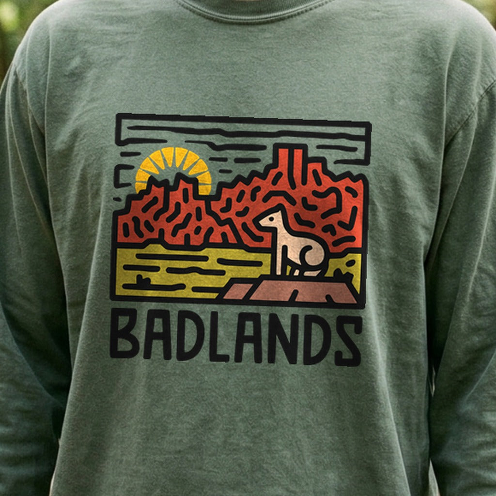Badlands National Park Cotton Long Sleeve