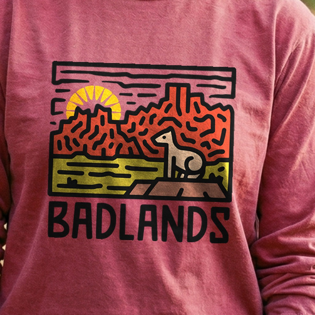 Badlands National Park Cotton Long Sleeve