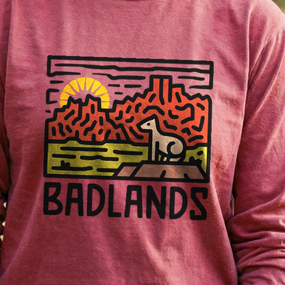 Badlands National Park Cotton Long Sleeve