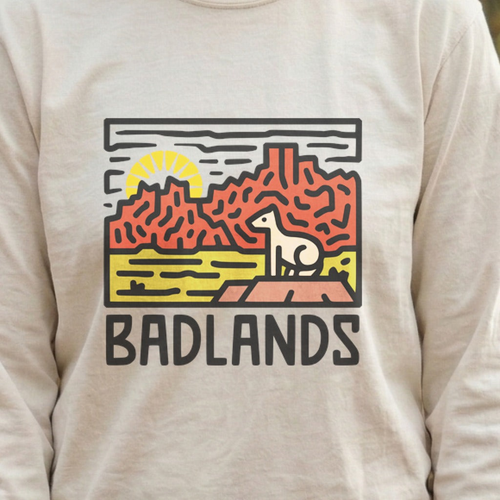 Badlands National Park Cotton Long Sleeve