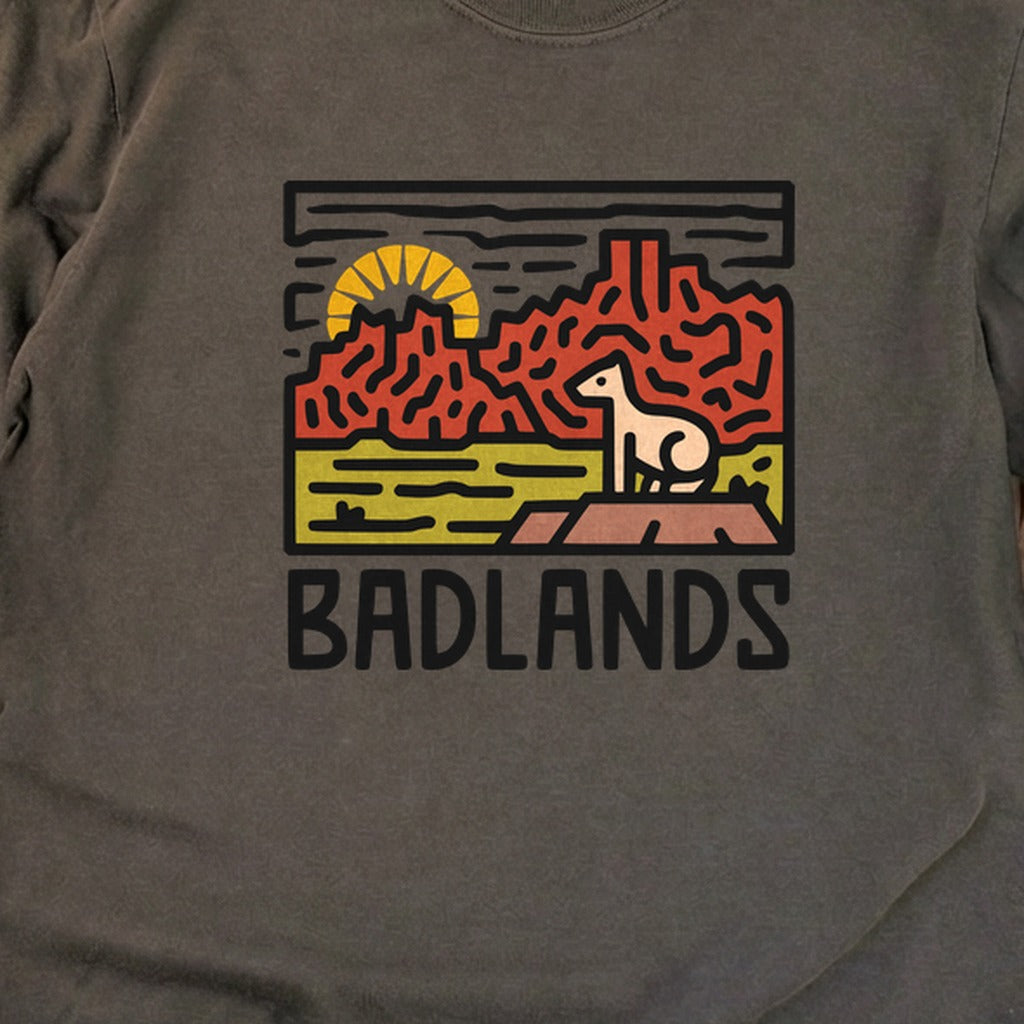 Badlands National Park Cotton Long Sleeve