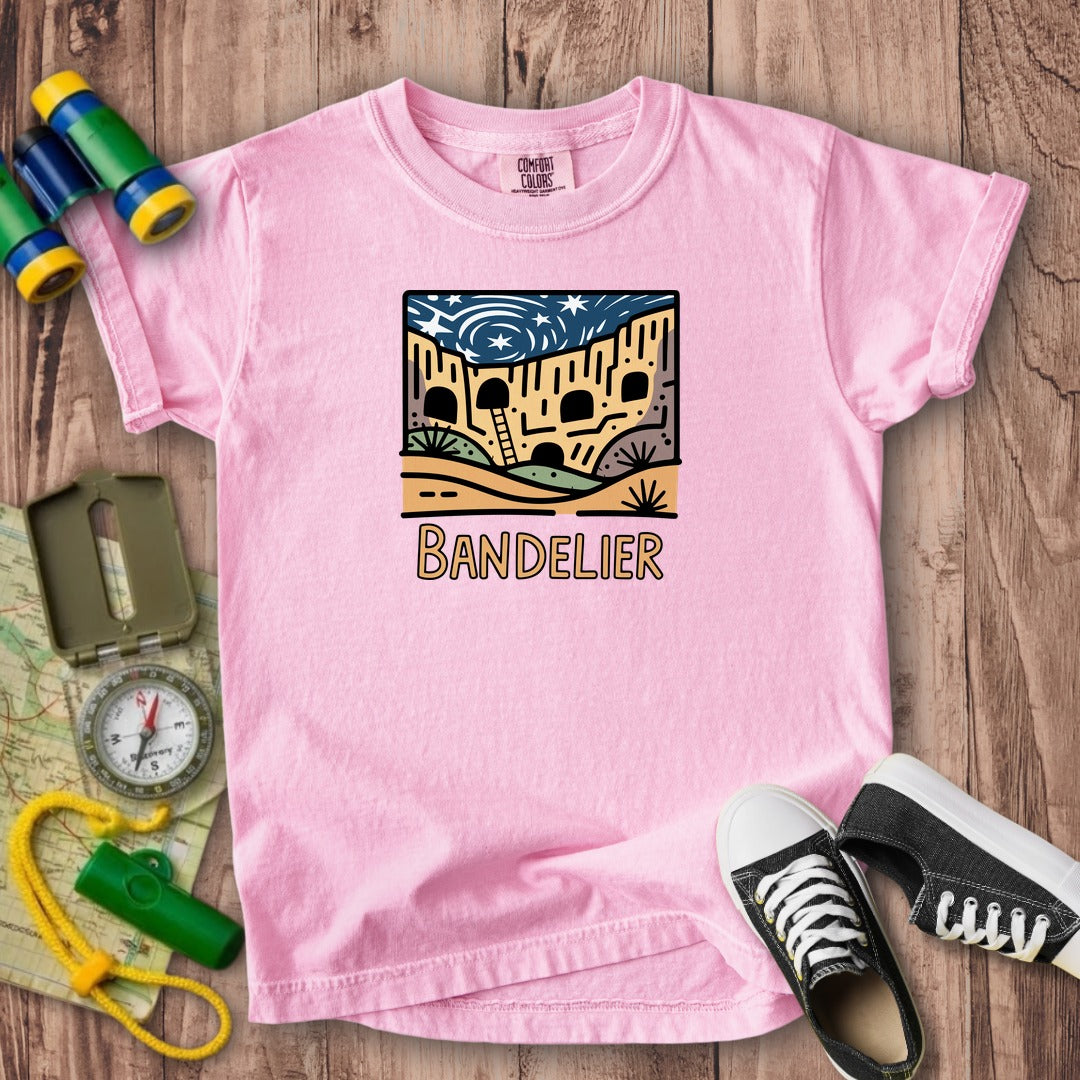 Bandelier National Monument Kids Cotton T-Shirt