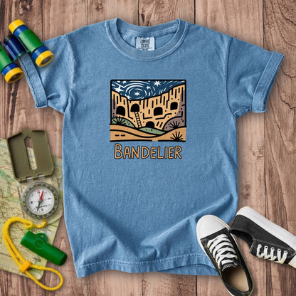 Bandelier National Monument Kids Cotton T-Shirt