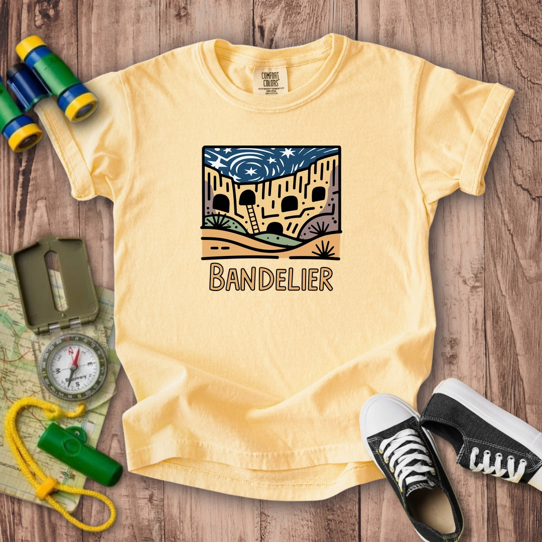 Bandelier National Monument Kids Cotton T-Shirt