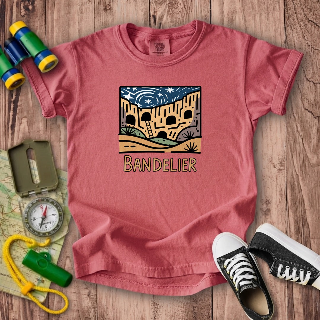 Bandelier National Monument Kids Cotton T-Shirt
