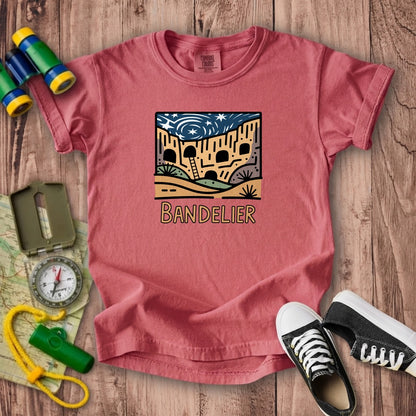 Bandelier National Monument Kids Cotton T-Shirt